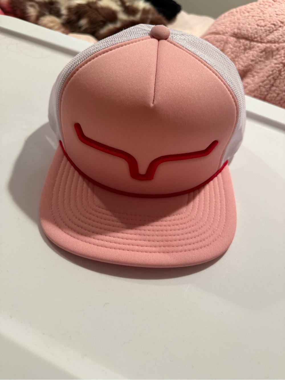 Pink and Red Kimes Hat